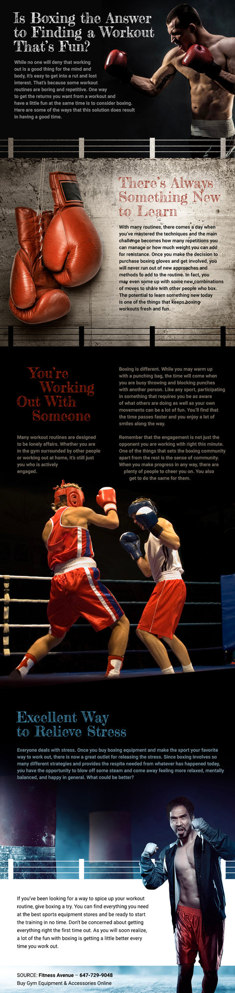 Is Boxing the Answer to Finding a Workout That’s Fun?