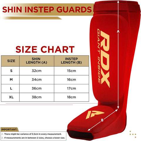 RDX SI Mma Gel Padded Lightweight Shin Instep Guard