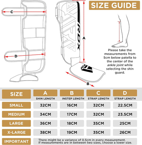 RDX F6 Kara Mma Shin Instep Guards