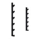 AmStaff Fitness TR305B Wall Mount Bars Storage Rack