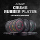 Crumb Rubber Bumper Plates