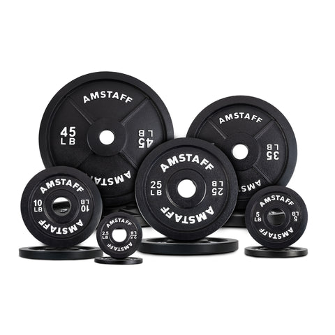 AmStaff Fitness Olympics Cast Iron Plates