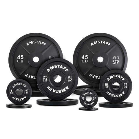 AmStaff Fitness Olympics Cast Iron Plates