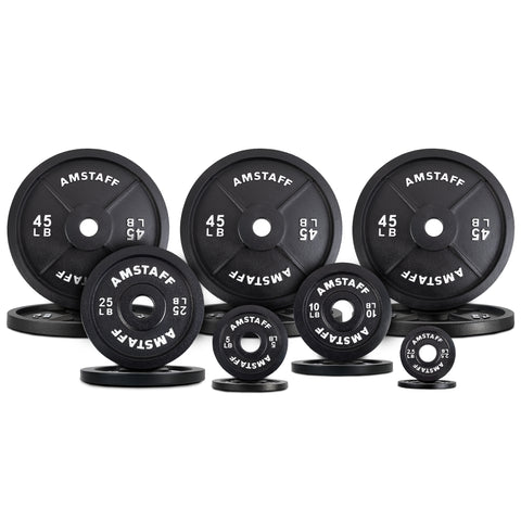 AmStaff Fitness Olympics Cast Iron Plates