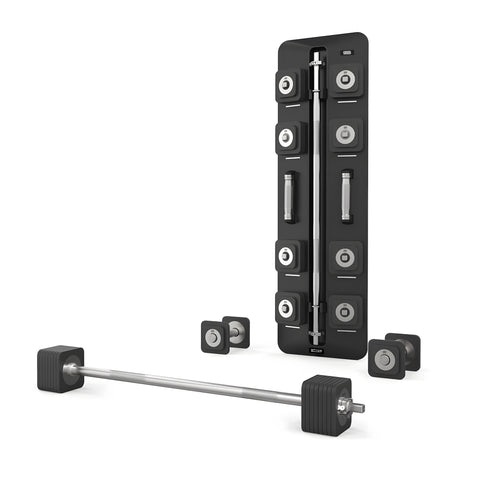 SpaceSmart Adjustable Dumbbell & Barbell Set