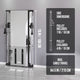 SpaceSmart Wall-Mounted Functional Trainer - Double Stack