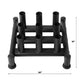 AmStaff Fitness DF-7463 Commercial 9 Bar Storage Rack