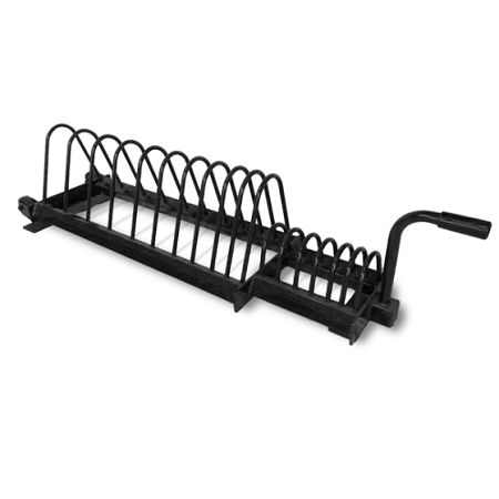 Horizontal Bumper Plate Rack