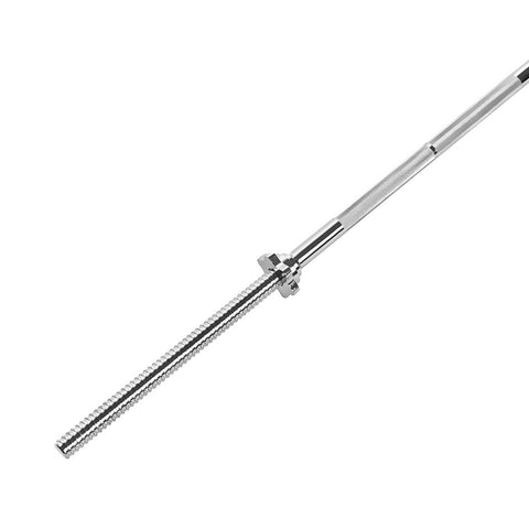 Regular Solid Chromed 72 Inch Bar - Threaded